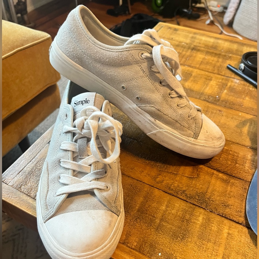 Simple off white sneakers